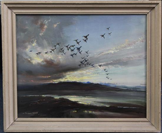 § Vernon Ward (1905-1985) Evening Journey, 16 x 20in.